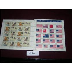 MUSEUM & FLAG STAMPS