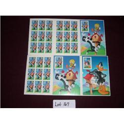 SYLVESTER & TWEETY STAMPS