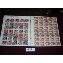 ROCK/ROLL, RHYTHM & BLUES,  HANK WILLIAMS, JR STAMP SET