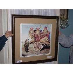 EMMETT KELLEY  SIGNED PRINT