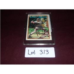 SHANE MACK AUTOGRAPHED CARD