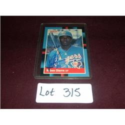 RUBEN SIERRA SIGNED  CARD