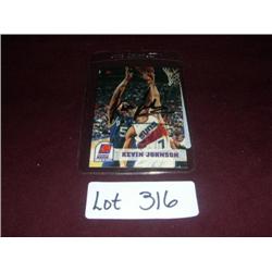 KEVIN JOHNSON SIGNED CARD