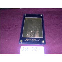ROBERTO CLEMENTE 22 KARAT GOLD CARD
