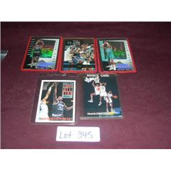 (2) SHAQULLE O'NEAL, (1) O'NEAL/EWING, ALONZO MOURNING, SHAQUILLE O'NEAL ROOKIE