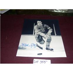 HENRI RICHARD AUTOGRAPHED PHOTO