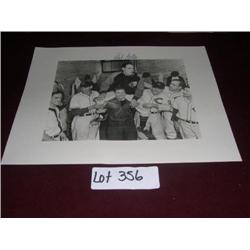 BOB FULLER AUTOGRAPHED PHOTO