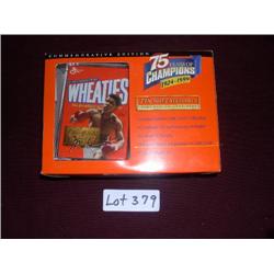 MUHAMMAD ALI GOLD SIGNATURE MINI WHEATIES BOX