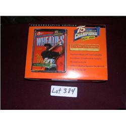TIGER WOODS GOLD SIGNATURE MINI WHEATIES BOX