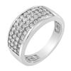 Image 2 : 14K White Gold Diamond Ring