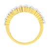 Image 4 : 10K Gold Diamond Wedding Ring