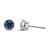 Image 3 : 14K White Gold 1.0 ct Blue Lab Grown Diamond Stud