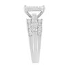 Image 5 : 10K White Gold Diamond Composite Ring