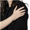 Image 5 : 10K Gold Diamond Infinity Bracelet