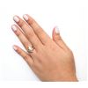 Image 6 : 14K Gold Diamond Engagement Ring Set