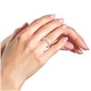 Image 5 : 14K Gold Princess-cut Diamond Eternity Ring