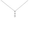 Image 2 : 10K Gold Princess Cut Diamond Pendant