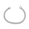 Image 2 : 14K Gold Lab Diamond Tennis Bracelet