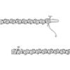 Image 3 : 14K Gold Lab Diamond Tennis Bracelet