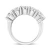 Image 4 : 14K Gold Lab Diamond Anniversary Ring