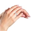 Image 5 : 14K Gold Lab Diamond Anniversary Ring