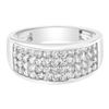 Image 1 : 14K White Gold Diamond Ring