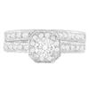 Image 3 : 14K Gold Round Cut Diamond Ring