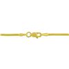 Image 4 : 14K Gold Princess Cut Diamond Necklace