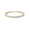 Image 1 : 10K Gold Diamond Link Bracelet
