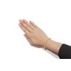 Image 5 : 14K Gold Diamond X-Link Bracelet