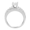 Image 3 : 10K White Gold Diamond Composite Ring