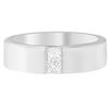 Image 1 : Men's 14K Gold Diamond Band Ring