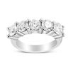 Image 1 : 14K Gold Lab Diamond Anniversary Ring