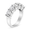 Image 3 : 14K Gold Lab Diamond Anniversary Ring