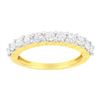 Image 1 : 10K Gold Diamond Wedding Ring