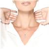 Image 4 : 14K Gold Lab Diamond Pendant Necklace