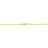 Image 4 : 10K Gold Princess Cut Diamond "V" Chain Necklace