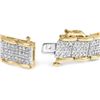 Image 2 : 10K Gold Diamond Link Bracelet