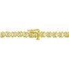 Image 4 : 10K Gold Diamond Riviera Necklace