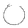 Image 2 : 14K Gold Lab Diamond Tennis Bracelet