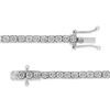 Image 3 : 14K Gold Lab Diamond Tennis Bracelet