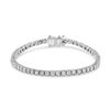 Image 5 : 14K Gold Lab Diamond Tennis Bracelet