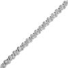 Image 4 : 14K Gold Lab Diamond Tennis Bracelet
