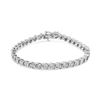 Image 5 : 14K Gold Lab Diamond Tennis Bracelet