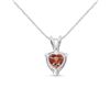 Image 2 : 14K Gold Lab Pink Diamond Pendant