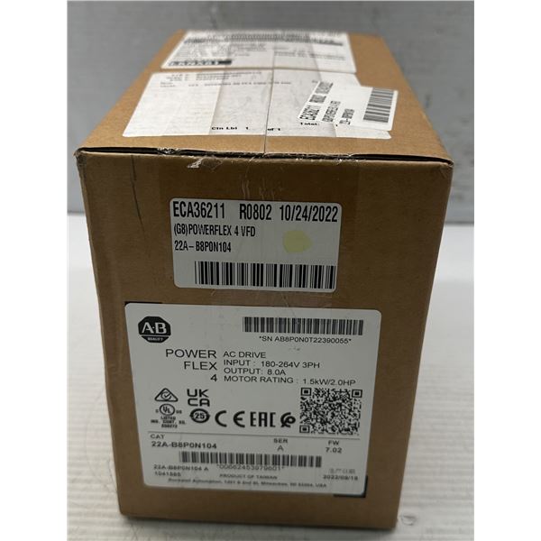 Allen Bradley #22A-D8P0N104 PowerFlex 4 Drive