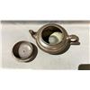 Image 2 : CHINESE PURPLE CLAY TEAPOT  APPROX 7 1/2" WIDE X 3" HIGH