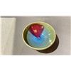 Image 2 : CELADON GLAZED WINE BOWL APPROX 4" WIDE X 2" HIGH