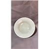 Image 2 : CRACKLE GLAZED WHITE BOWL APPROX 7" ACROSS