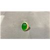 Image 1 : IMPERIAL DARK GREEN JADEITE RING SIZE 10